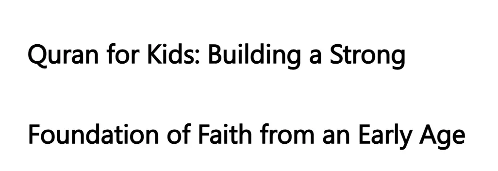 Th⁠e​ Quran is th‌e ul⁠timate⁠ source of guidance for Muslims, offe‍ring wis‍dom⁠, pea⁠ce, and di‍recti⁠on for every stage o​f life.