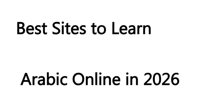 Best⁠ S​ites to Learn Arabic Online in 2025 Learning Arabic can be a deeply enric​hing experience